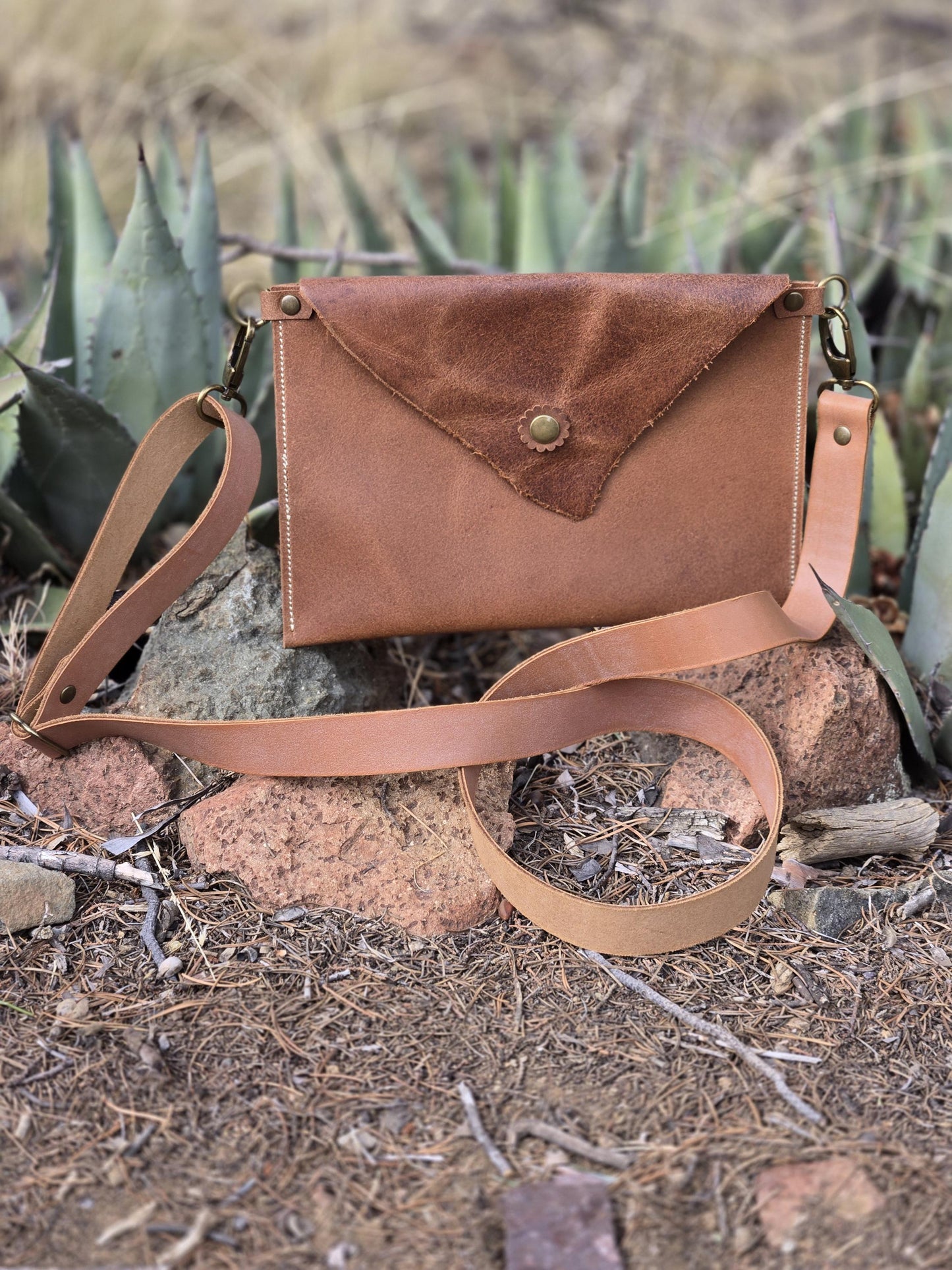 Leather crossbody bag/purse