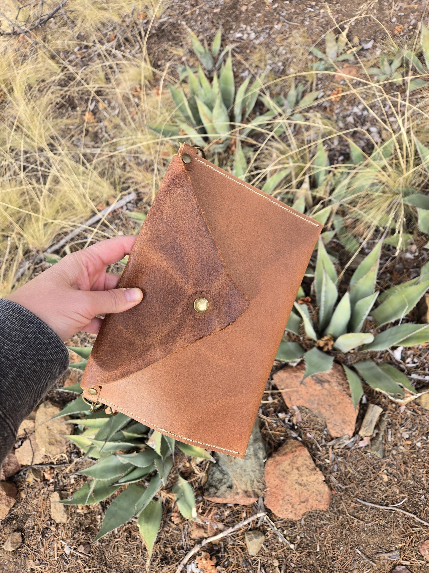 Leather crossbody bag/purse