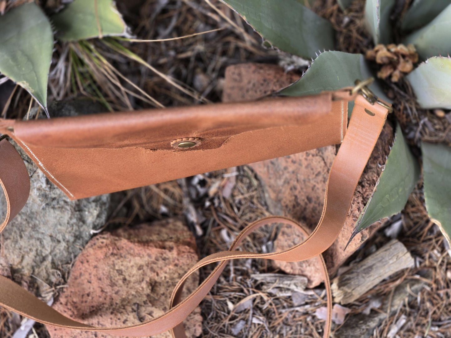 Leather crossbody bag/purse