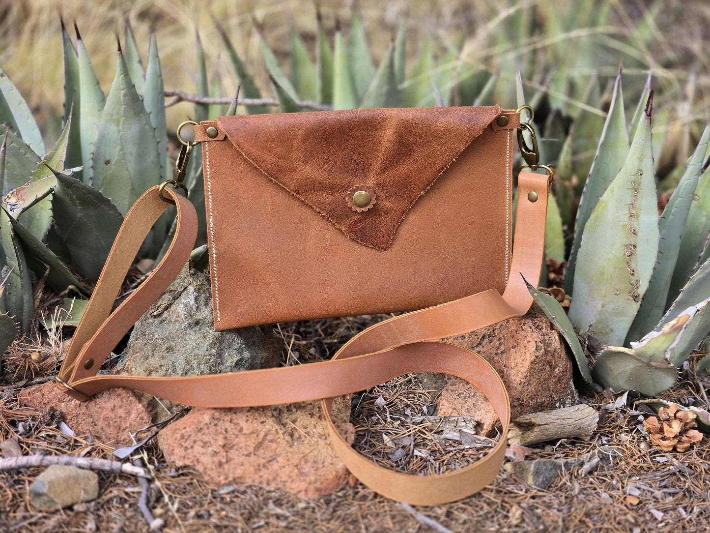 Leather crossbody bag/purse
