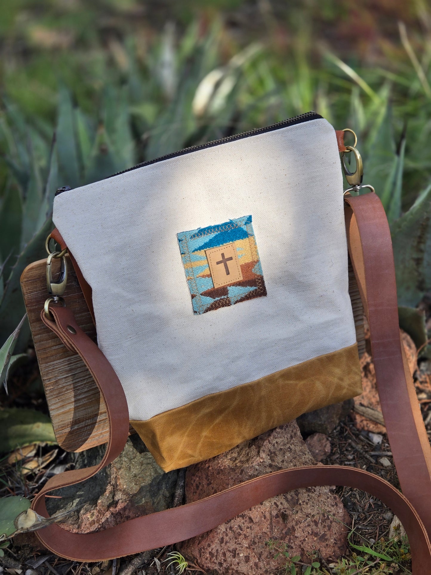 Small Antique Quilt Purse